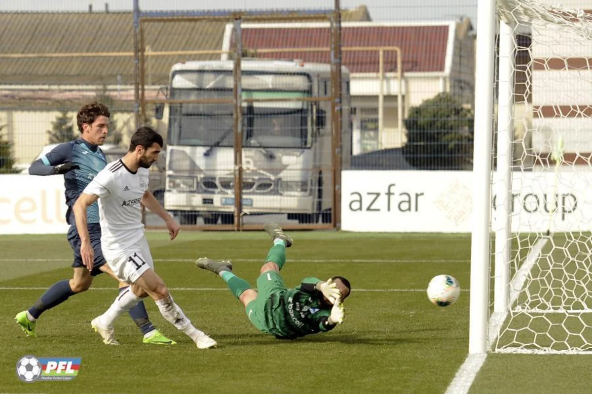 Mahir Emreli Azərbaycan çempionatında yubiley qolunu vurdu