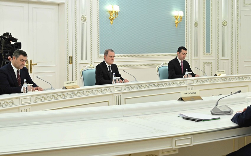 Bayramov thanks Tokayev on behalf of President Ilham Aliyev