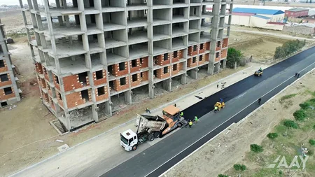 Aşağı Güzdək avtomobil yolu yenidən qurulur