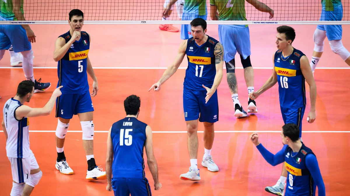 İtaliya voleybol yığması dördqat dünya çempionu olub
