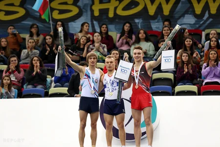 Azərbaycan tamblinqçisi Bakıdakı Dünya Kubokunda gümüş medal qazanıb
