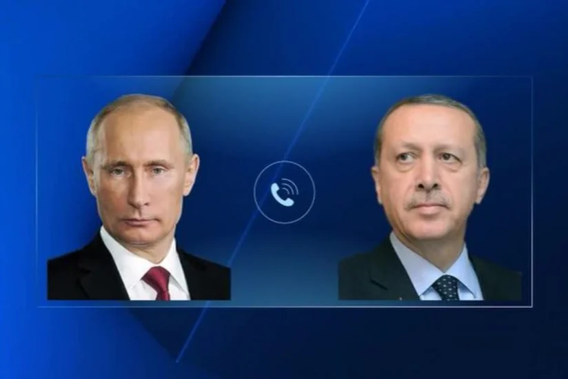 Путин поздравил Эрдогана с успехом на выборах