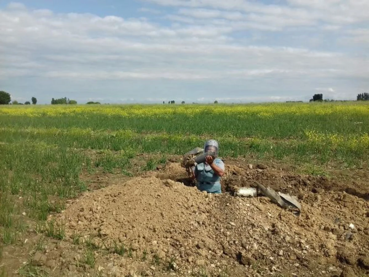 ​ANAMA son iki ayda 12 şəhər və rayonda 1468 PHS və mina zərərsizləşdirib