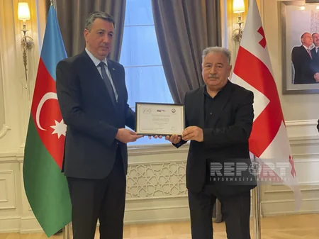 Azərbaycanın Gürcüstandakı səfirliyi bir qrup şəxsi təltif edib