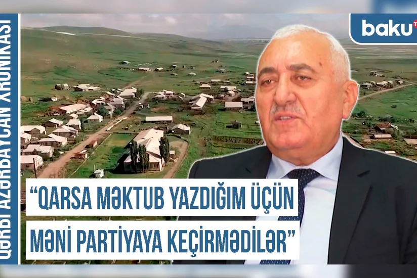 “Rayon İcraiyyə Komitəsinin sədrinə dedim ki, Bakıda ermənilərin zirzəmisində kirayədə qalıb oxumuşam” - Qərbi Azərbaycan Xronikası