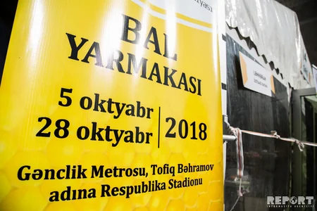 Bakıda bal yarmarkasının açılışı olub - FOTOREPORTAJ - VİDEO