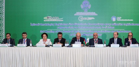 Bakıda ECO-ya üzv dövlətlərin korrupsiyaya qarşı mübarizə təşkilatlarının rəhbərlərinin üçüncü görüşü keçirilir