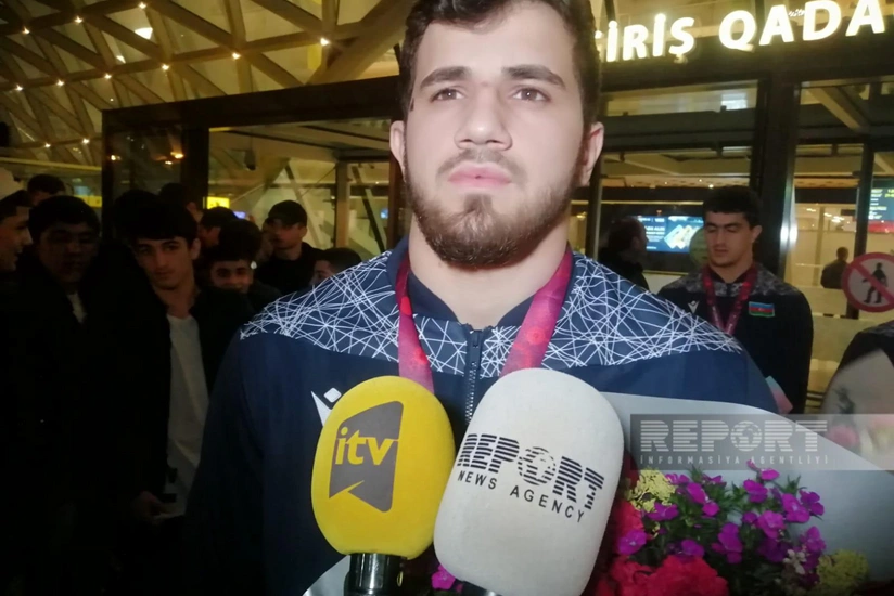 Азербайджанский борец: Я ехал только с одной целью - стать чемпионом Европы