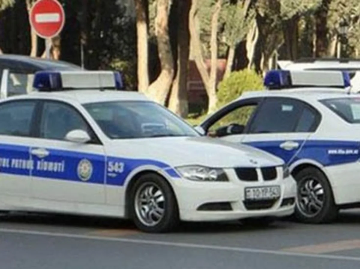 Xırdalanda yol patrul xidmətinin əməkdaşları qəzaya uğrayıb