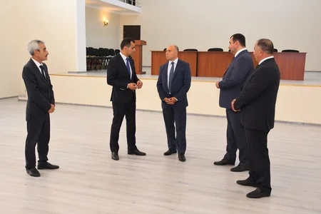 Nazir Göyçayda mədəniyyət müəssisələrinin fəaliyyəti ilə tanış olub