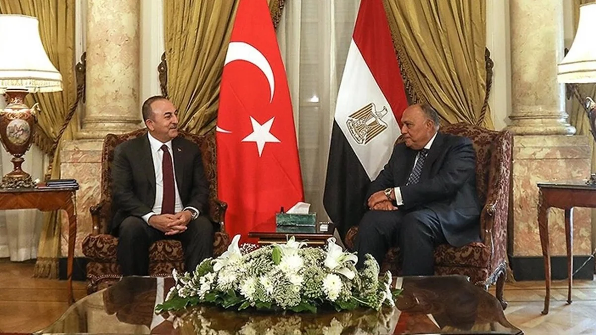 Türkiyə və Misir xarici işlər nazirlərinin Ankarada görüşü olub