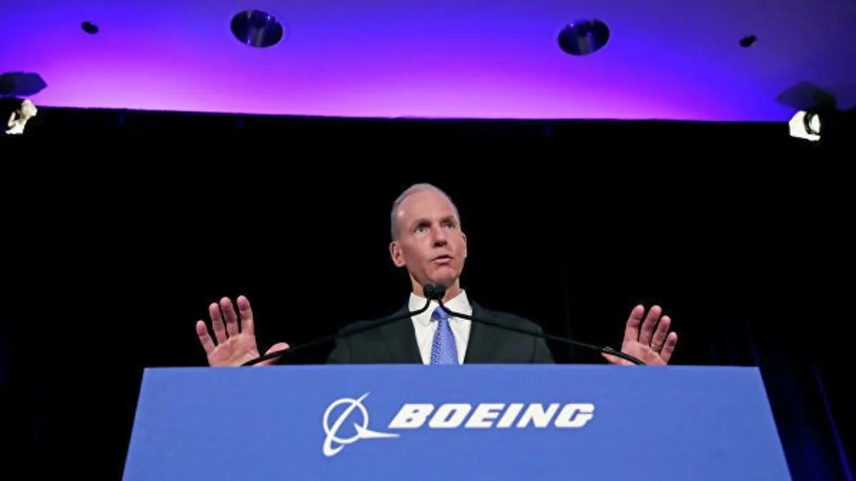 Глава Boeing подал в отставку