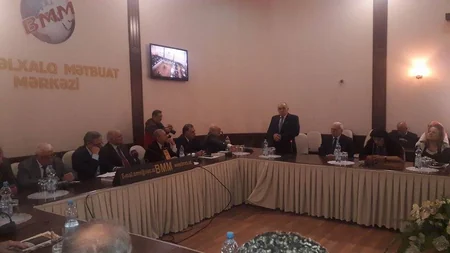 Mətbuat Şurası jurnalist Fazil Abbasovun 70 illik yubileyi ilə bağlı toplantı keçirib