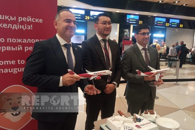 Qazaxıstanın “FlyArystan” loukoster aviaşirkəti Bakı-Astana reysinə başlayıb