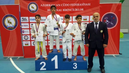 Ağcabədidə cüdo üzrə Aran-Qarabağ bölgə birincilyi keçirilir - FOTO
