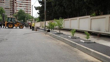 Bakıda daha iki küçənin təmiri başa çatır