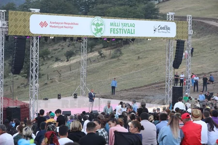 İkinci Milli Yaylaq Festivalının açılış mərasimi baş tutub