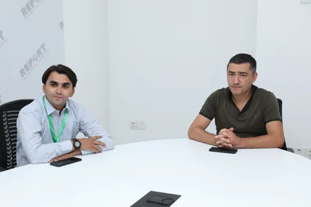 Pakistanın idman jurnalistləri Report İnformasiya Agentliyində olublar