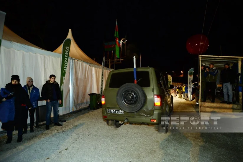 Xankəndi-Laçın yolunda gün ərzində sülhməramlıların 26 avtomobili maneəsiz keçib - VİDEO - YENİLƏNİB-6