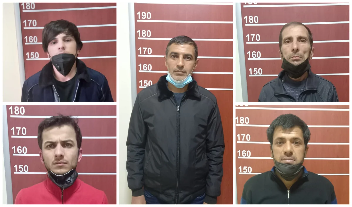 Polis Hacıqabulda əməliyyat keçirib, 5 nəfər həbs edilib