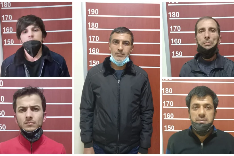Polis Hacıqabulda əməliyyat keçirib, 5 nəfər həbs edilib