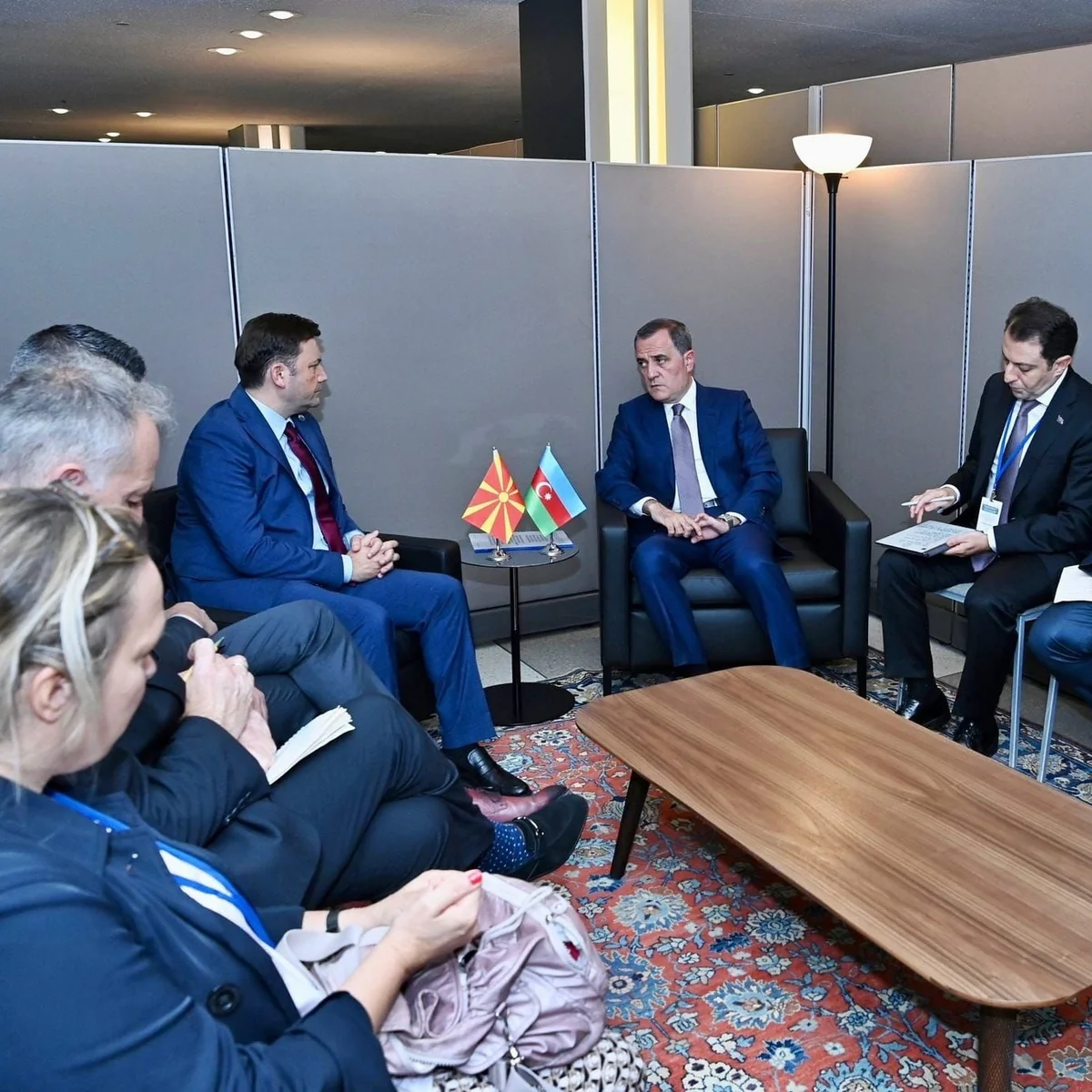 OSCE Chairman-in-Office meets with Azerbaijani, Armenian FMs