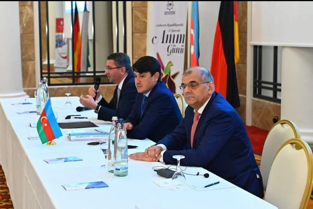 Berlində Almaniya azərbaycanlıları ilə görüş olub
