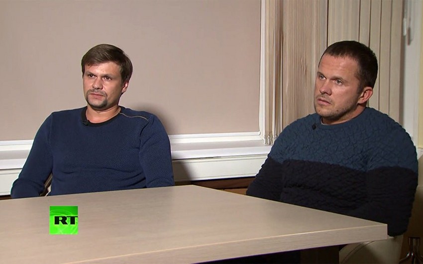 Skripal işində şübhəli sayılan şəxslər ilk dəfə müsahibə veriblər