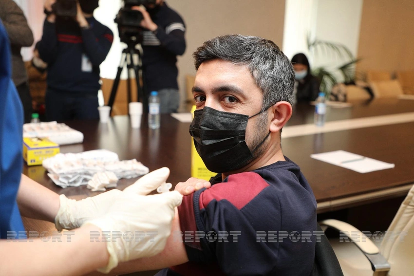 Azərbaycanda peyvənd olunanların sayı açıqlandı