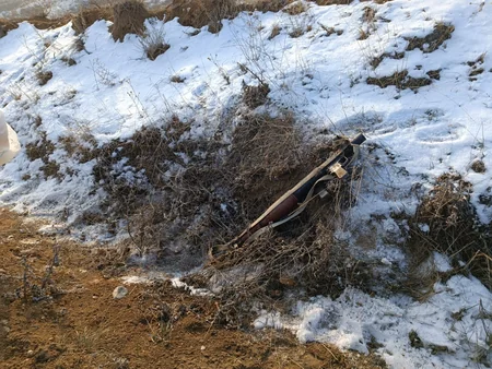 Goranboyda qumbaraatan tapılıb