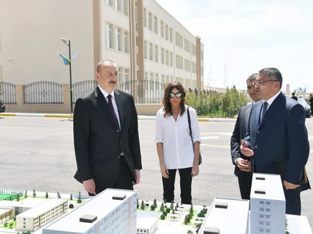 President Ilham Aliyev inaugurated Gobu Park residential complex for IDPs in Garadagh district