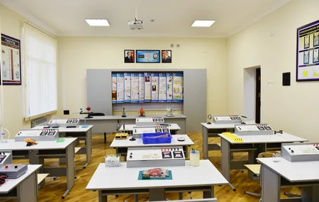 President Ilham Aliyev views school-lyceum No 62 in Nizami district after major overhaul