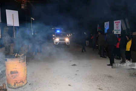 Laçından Xankəndi istiqamətinə Rusiya sülhməramlılarının 15 avtomobili maneəsiz hərəkət edib