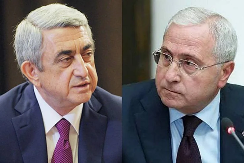 Ermənistanın keçmiş prezidenti ilə sabiq nazir üzləşdirilib