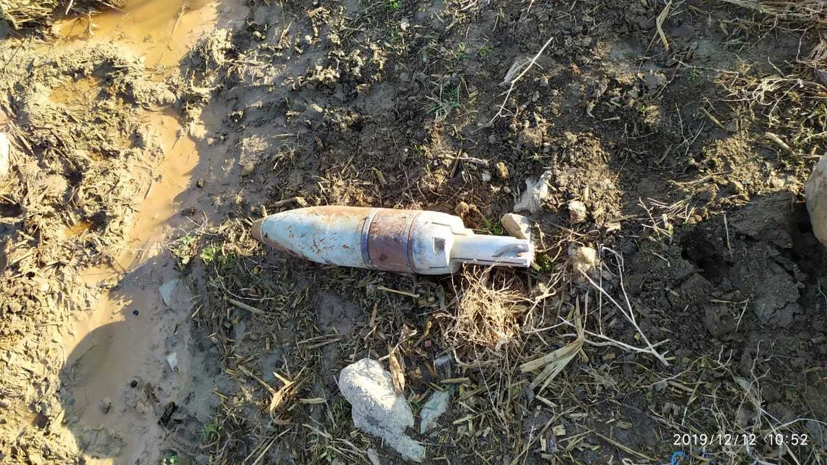 Xızıda top mərmisi və raketlər tapılıb