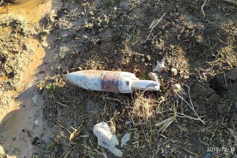 Xızıda top mərmisi və raketlər tapılıb