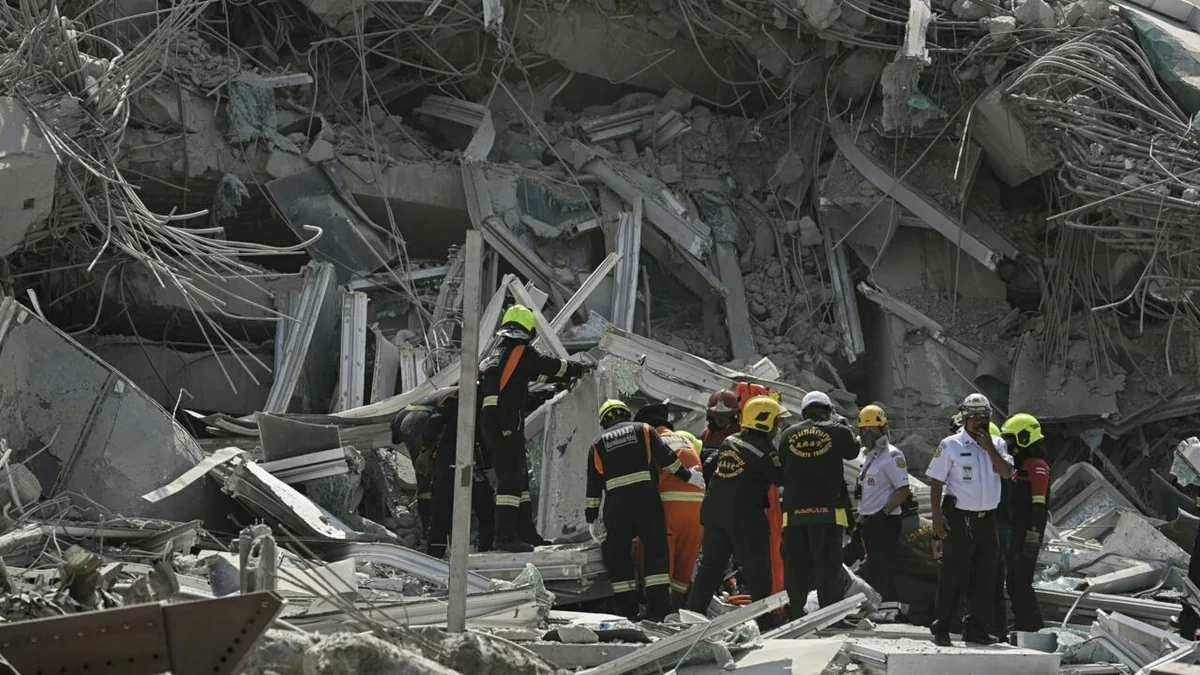 13 more bodies recovered from collapsed govt building in Bangkok