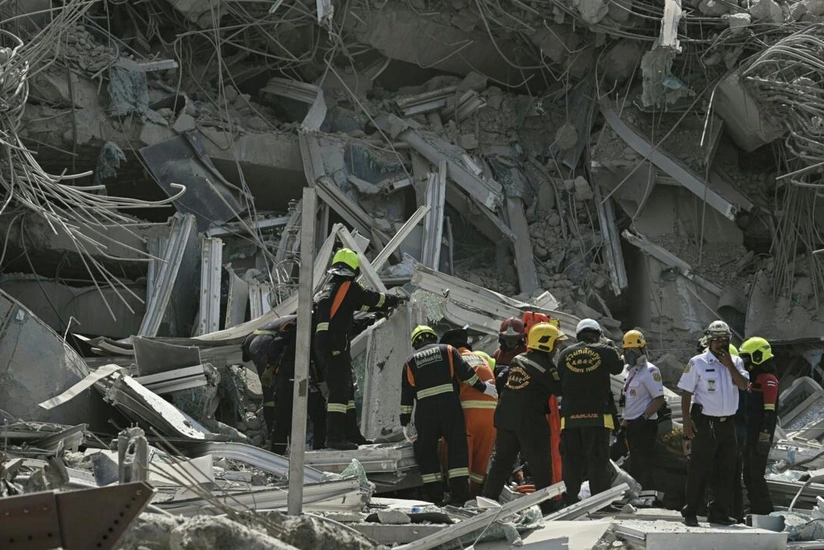 13 more bodies recovered from collapsed govt building in Bangkok