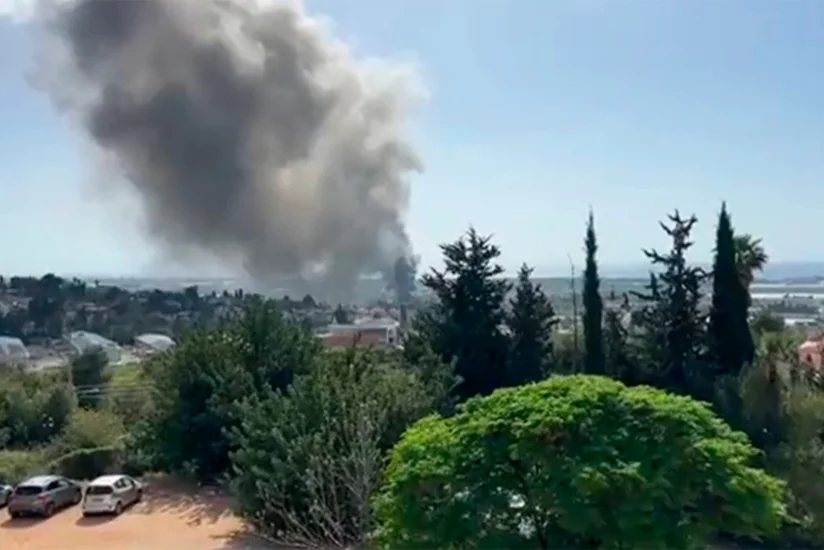 34 rockets fired at Israel from Lebanon