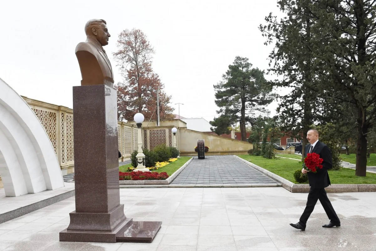 Gəncədə Əziz Əliyev adına mədəniyyət və istirahət parkının açılışı olub