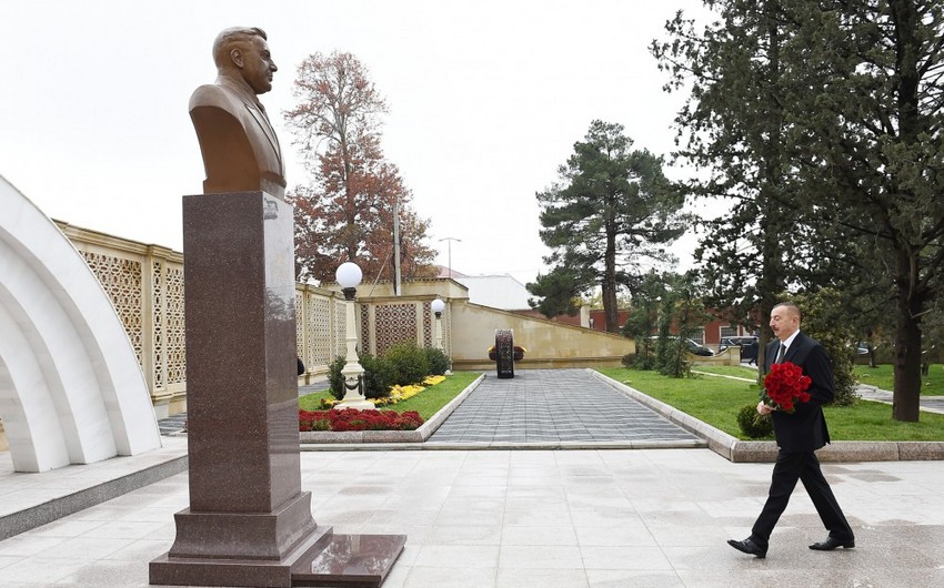 Gəncədə Əziz Əliyev adına mədəniyyət və istirahət parkının açılışı olub