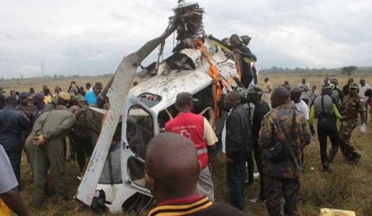 Keniyada helikopter qəzaya uğrayıb, pilot və 4 ABŞ vətəndaşı ölüb