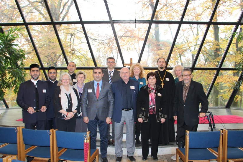 Azərbaycanda fəaliyyət göstərən dini konfessiya nümayəndələrindən ibarət heyət Almaniyada səfərdə olub