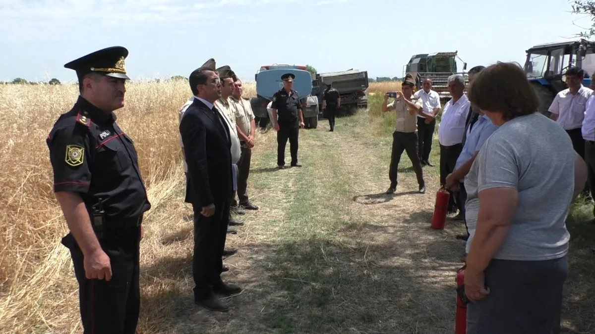 Qazax polisi yanğın təhlükəsizliyi ilə bağlı görüş keçirib