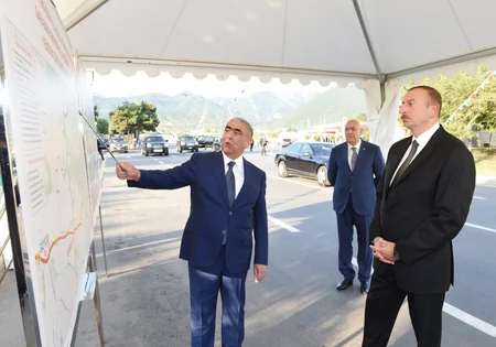 ​Qaraməryəm-İsmayıllı avtomobil yolu yenidənqurmadan sonra istismara verilib