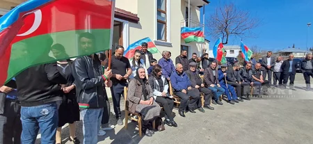 Növbəti köç karvanı Xocalının Ballıca kəndinə çatıb, açarlar təqdim edilib - YENİLƏNİB-2