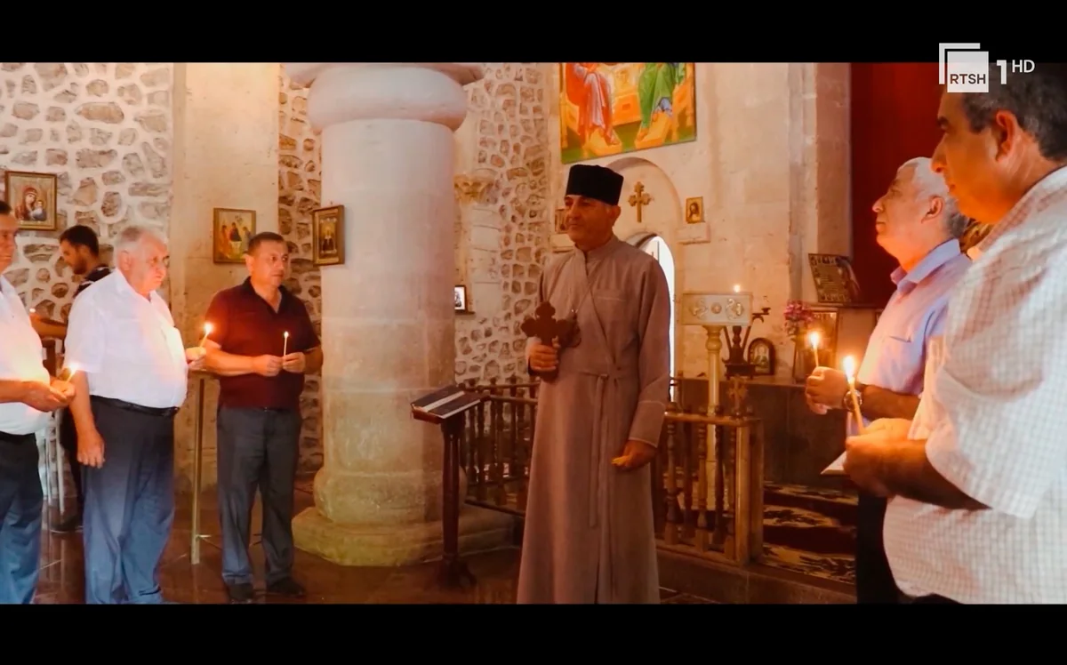 Azərbaycanda xristian irsi sənədli filmi Albaniya Dövlət Televiziyasında yayımlanıb