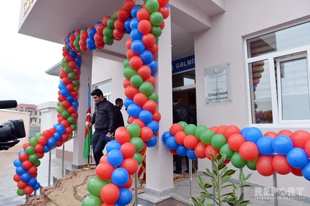 US build a new school for IDPs from Lachin district of Azerbaijan