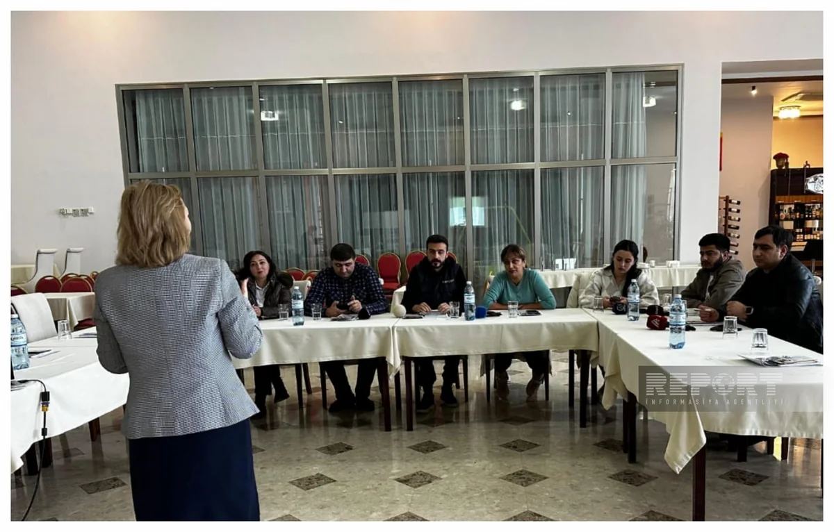 BQXK media nümayəndələri üçün məlumat sessiyası təşkil edib