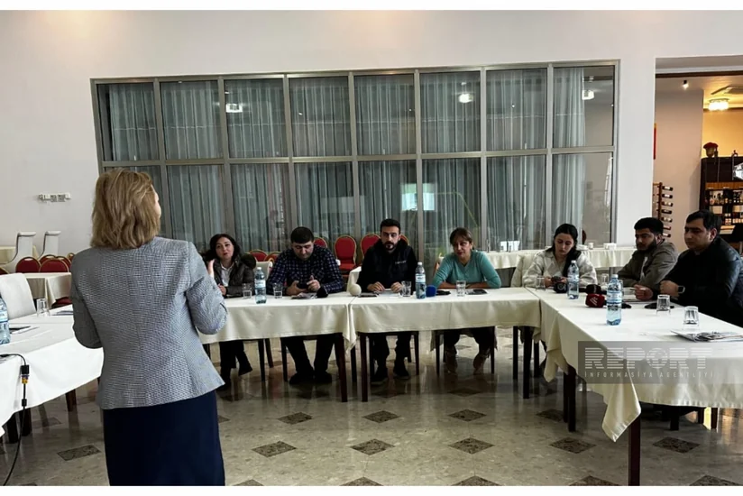 BQXK media nümayəndələri üçün məlumat sessiyası təşkil edib